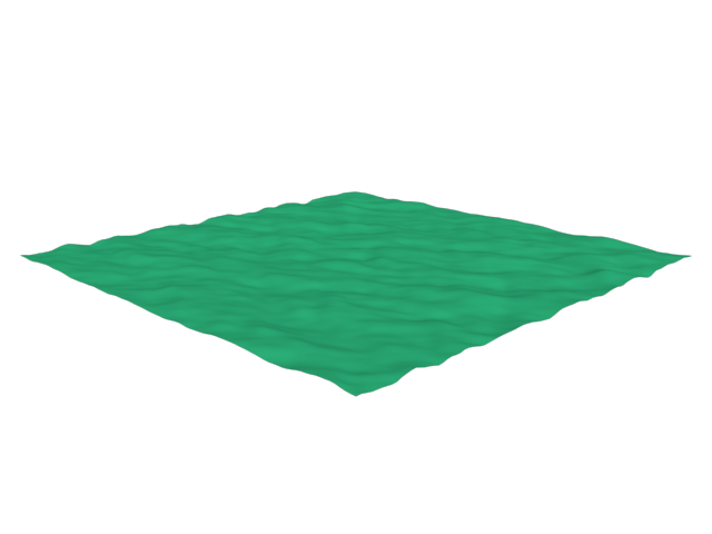 Rendered waves with amplitude = 1.0