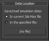 Data location rollup controls