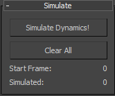 Simulate rollup controls